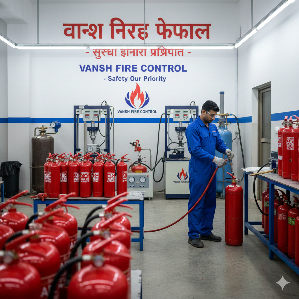 Fire Extinguisher Refilling Service Delhi