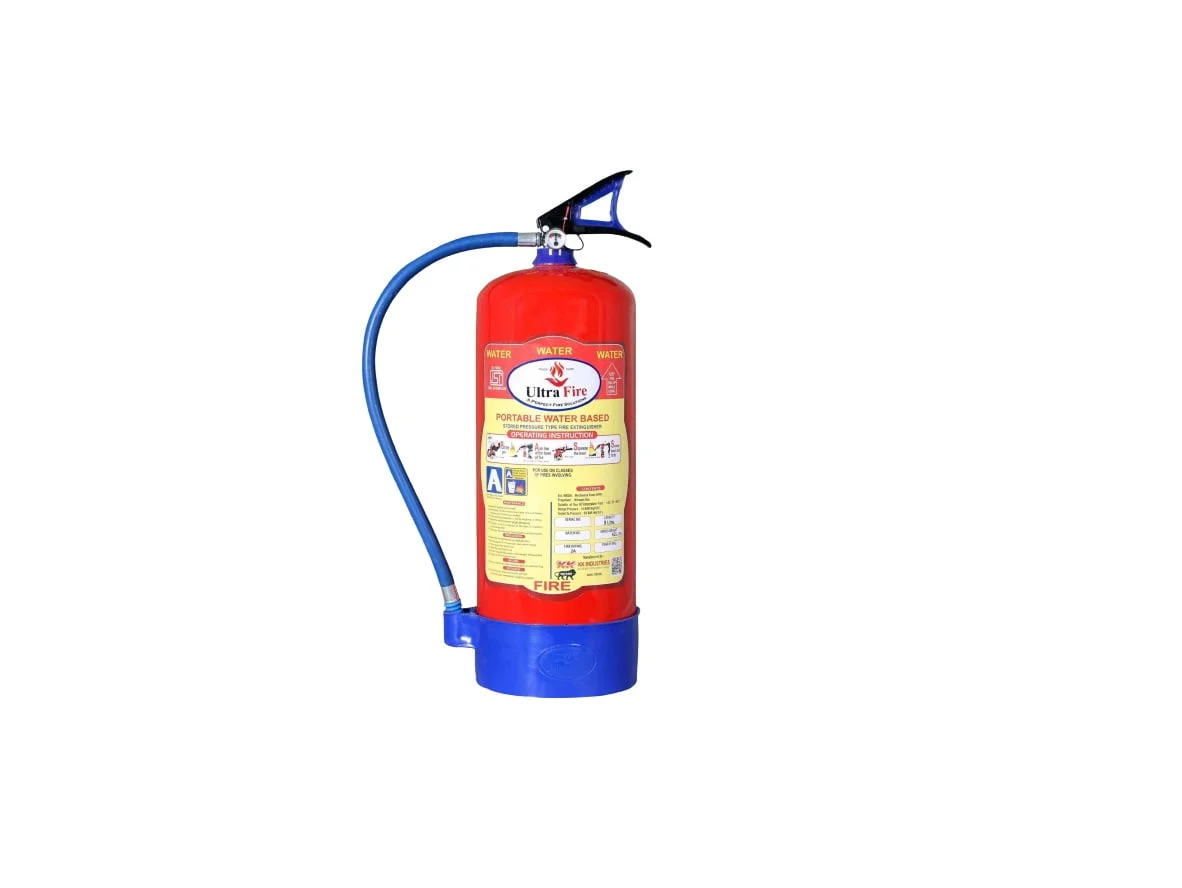 WATER Type (Stored Pressure) Fire Extinguisher -9 Ltr