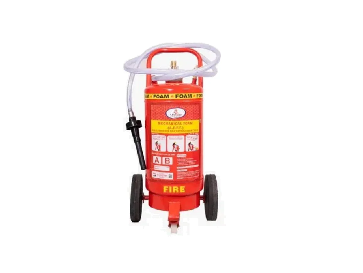 MACHANICAL FOAM (AFFF) Type Fire Extinguisher ( Trolley) -45 Ltr
